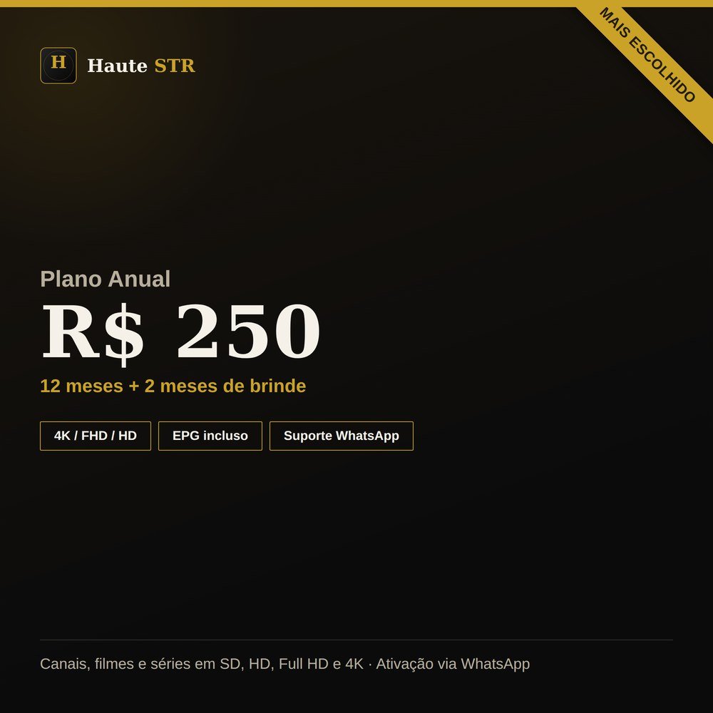 Imagem ilustrativa do Plano Anual da Haute STR